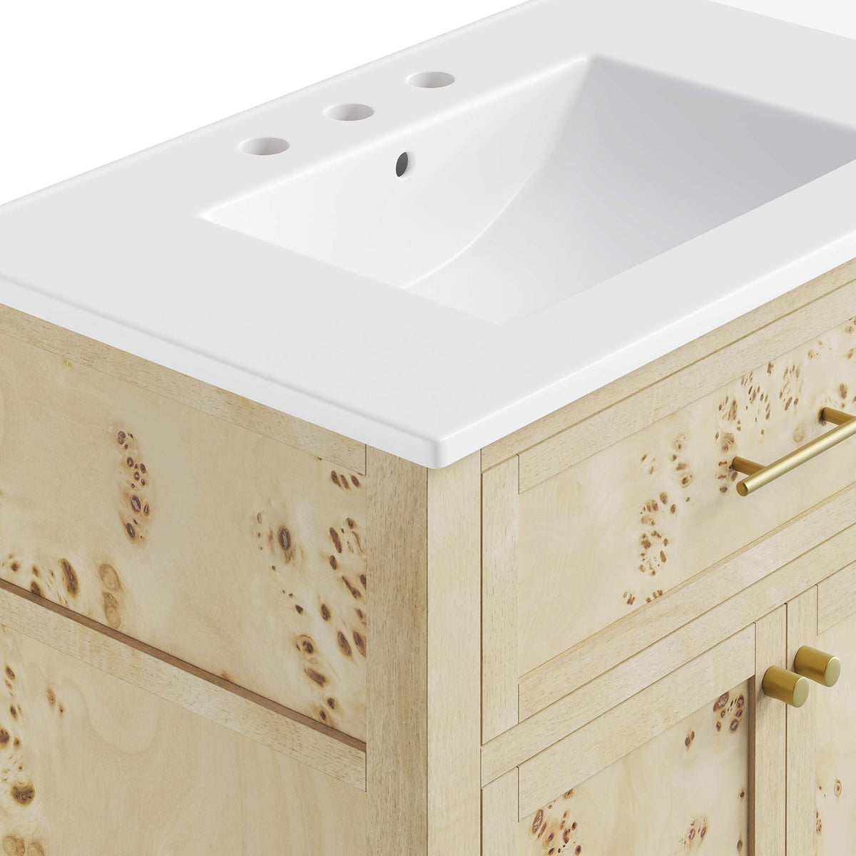 Elysian Wood Bathroom Vanity by Modway