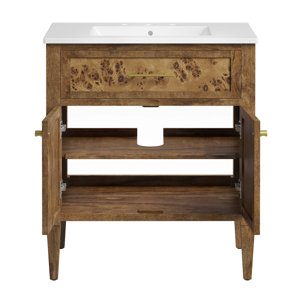 Elysian Wood Bathroom Vanity by Modway