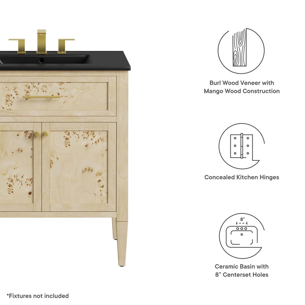 Elysian Wood Bathroom Vanity by Modway