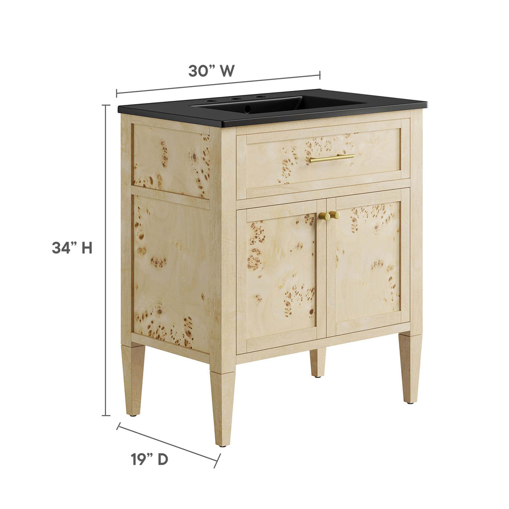 Elysian Wood Bathroom Vanity by Modway
