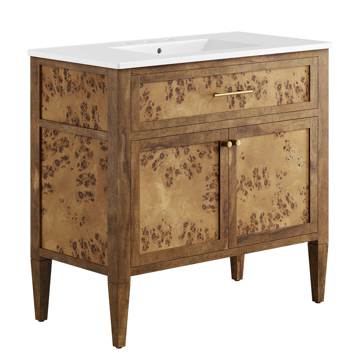 Elysian Wood Bathroom Vanity by Modway