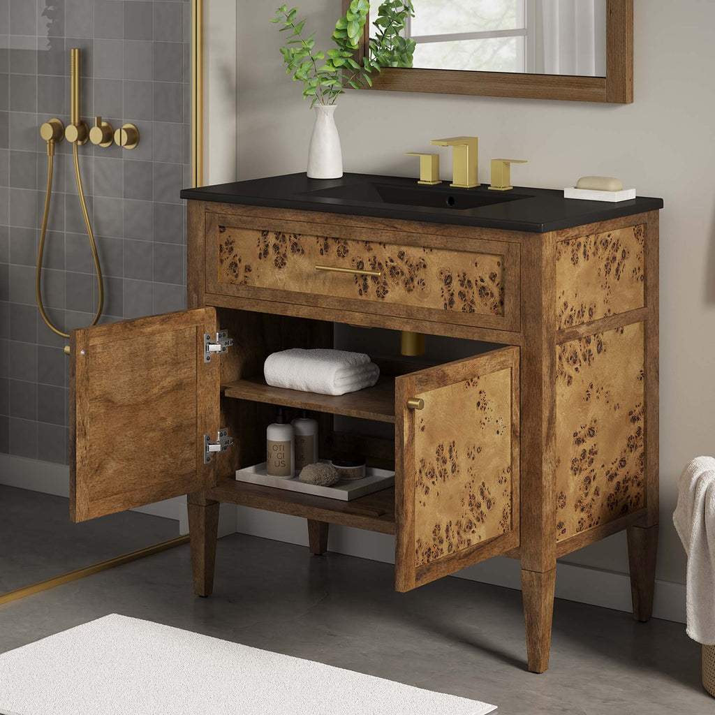 Elysian Wood Bathroom Vanity by Modway