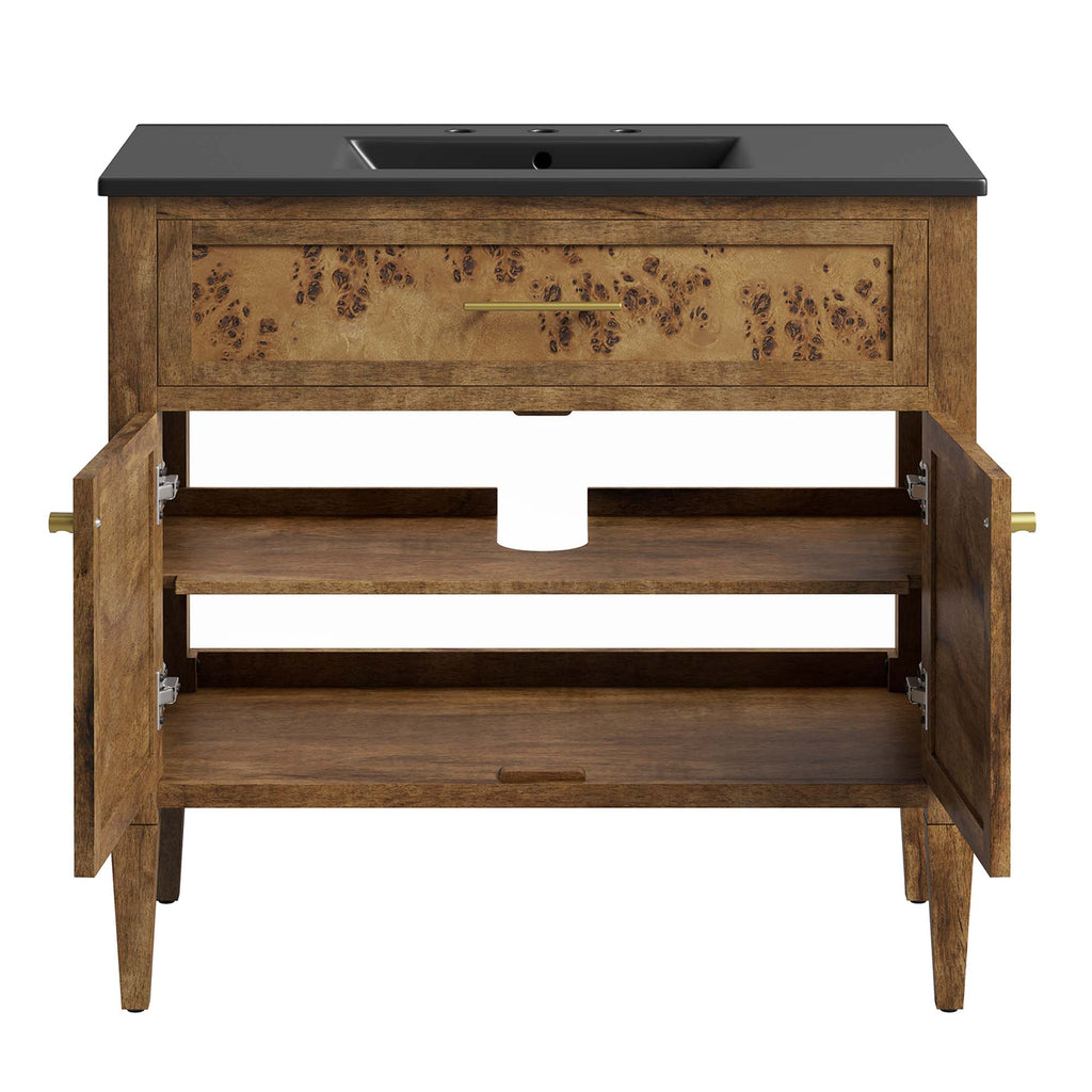 Elysian Wood Bathroom Vanity by Modway