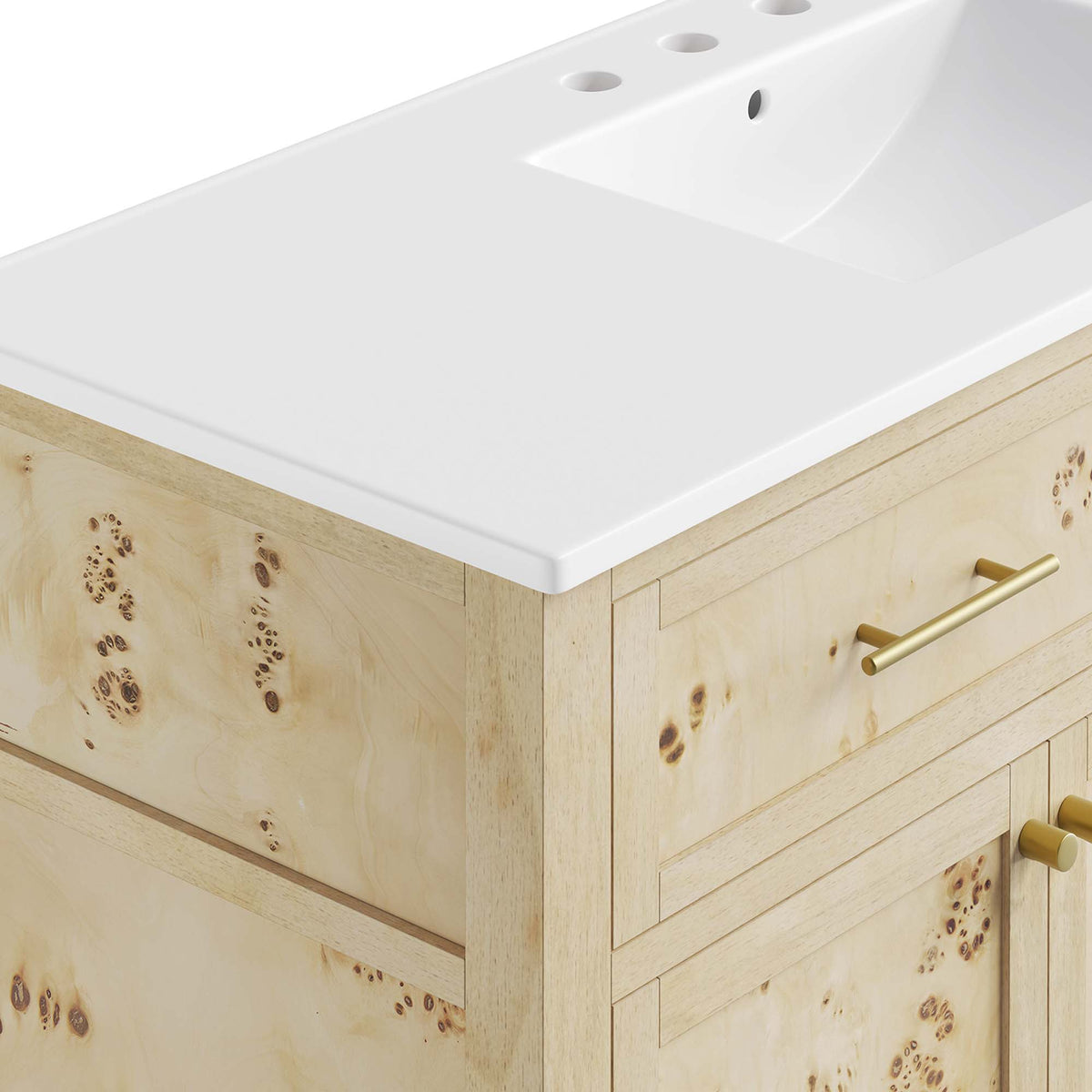 Elysian 48" Wood Single Sink Bathroom Vanity by Modway