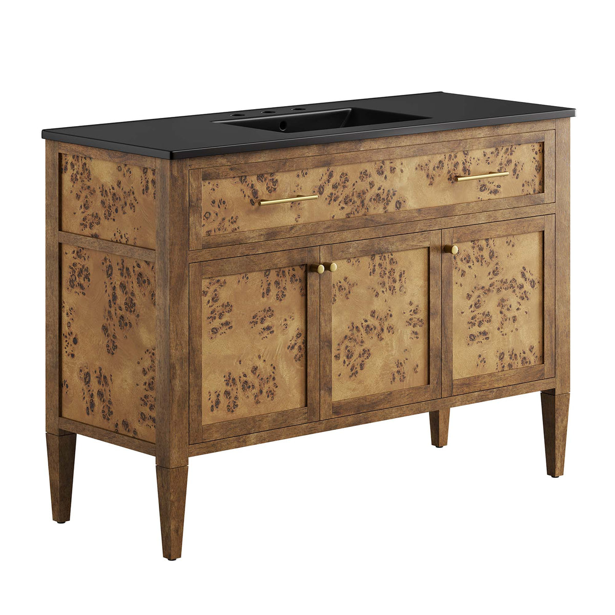 Elysian 48" Wood Single Sink Bathroom Vanity by Modway