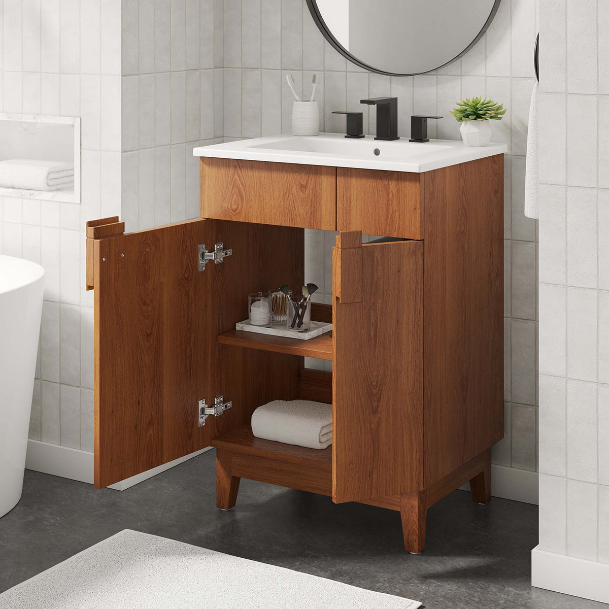 Miles Bathroom Vanity by Modway