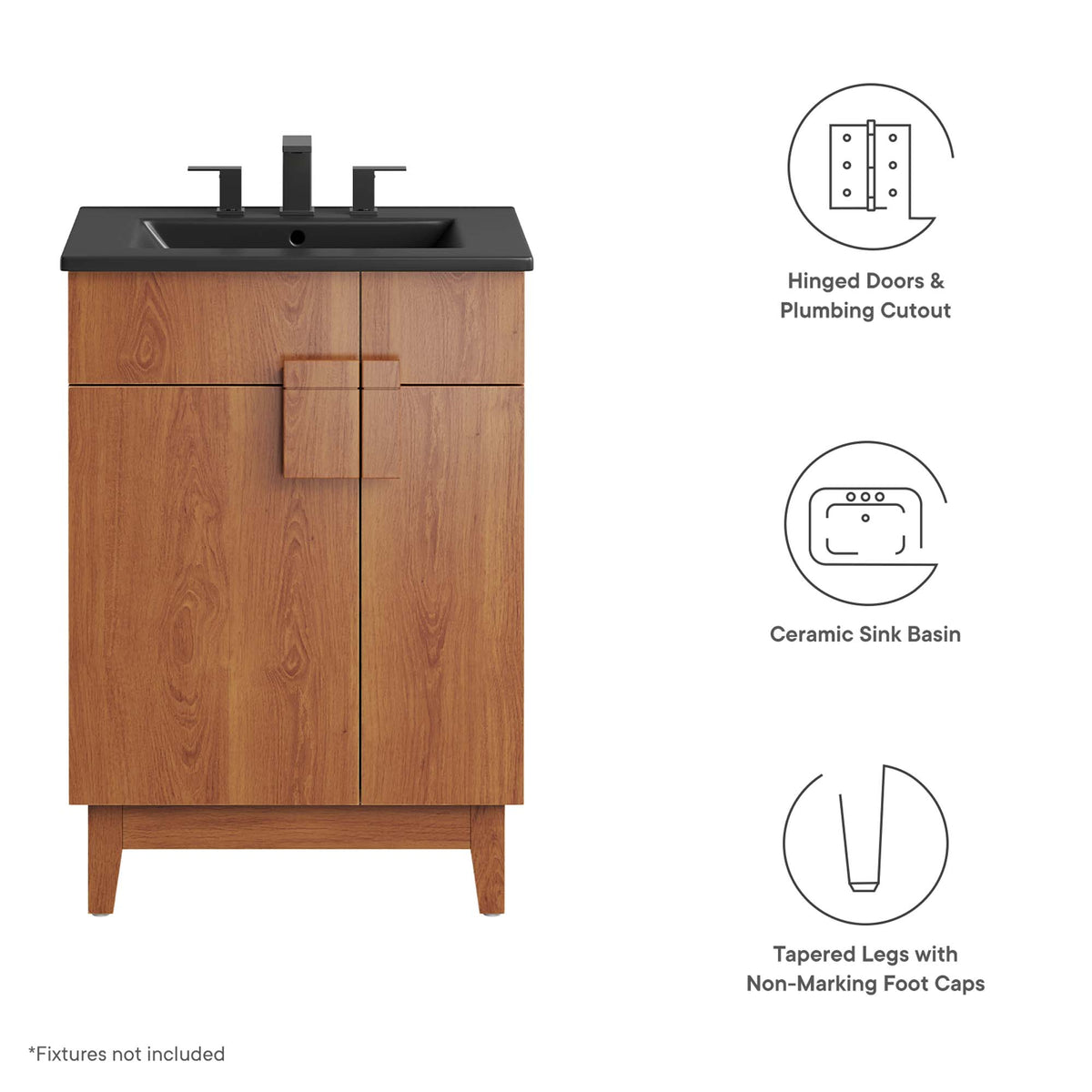 Miles Bathroom Vanity by Modway