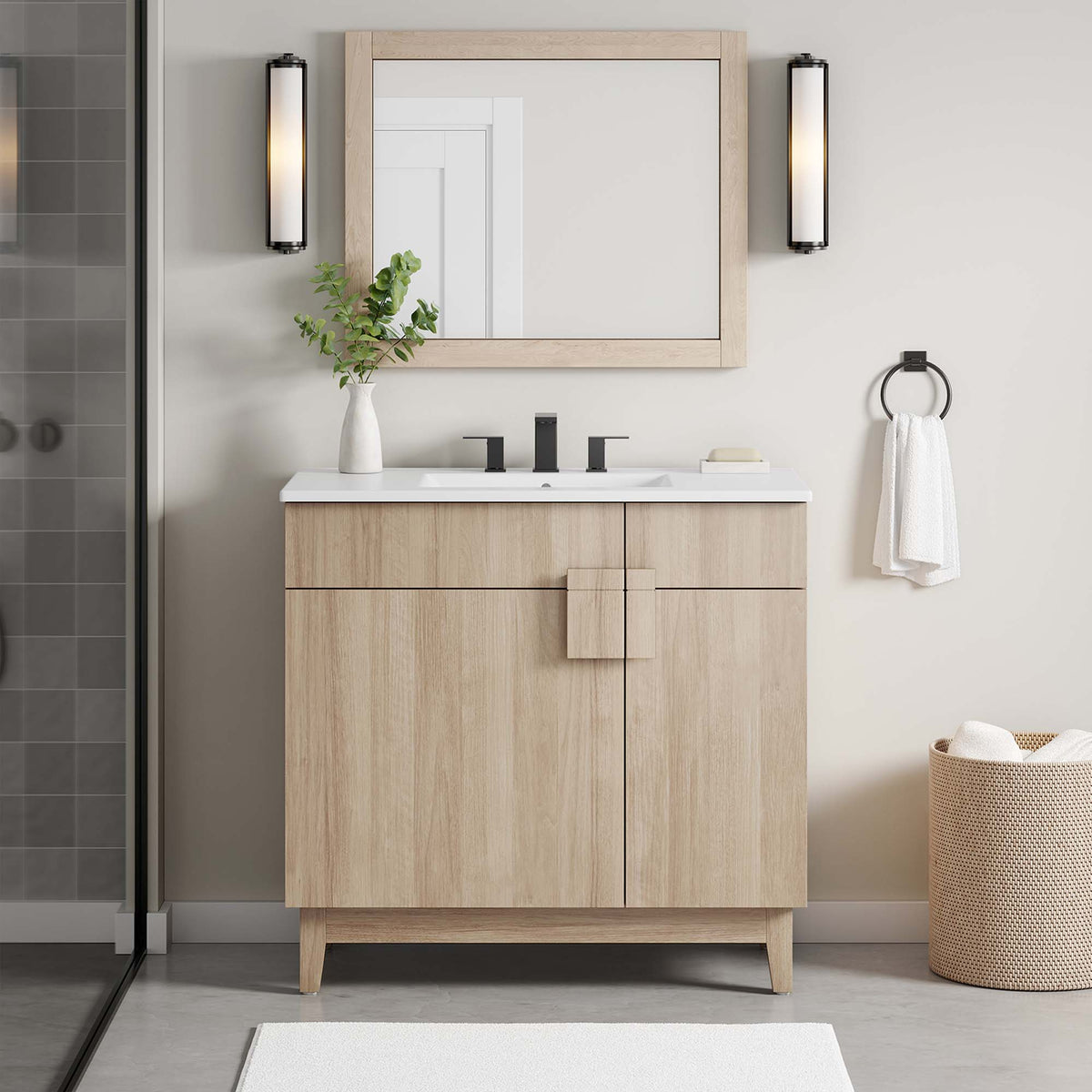 Miles Bathroom Vanity by Modway