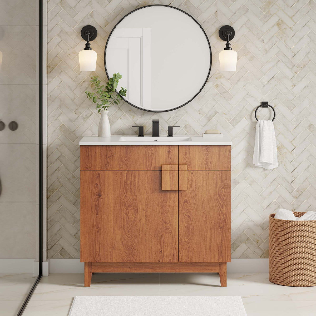 Miles Bathroom Vanity by Modway
