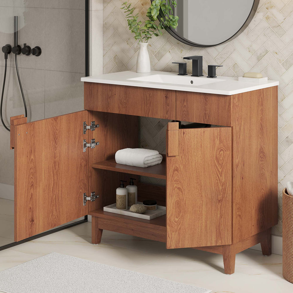 Miles Bathroom Vanity by Modway