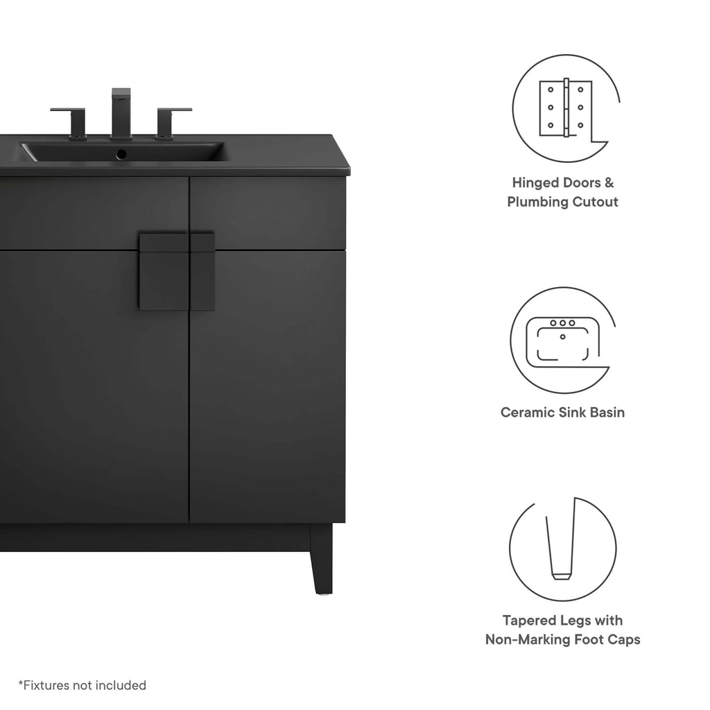 Miles Bathroom Vanity by Modway