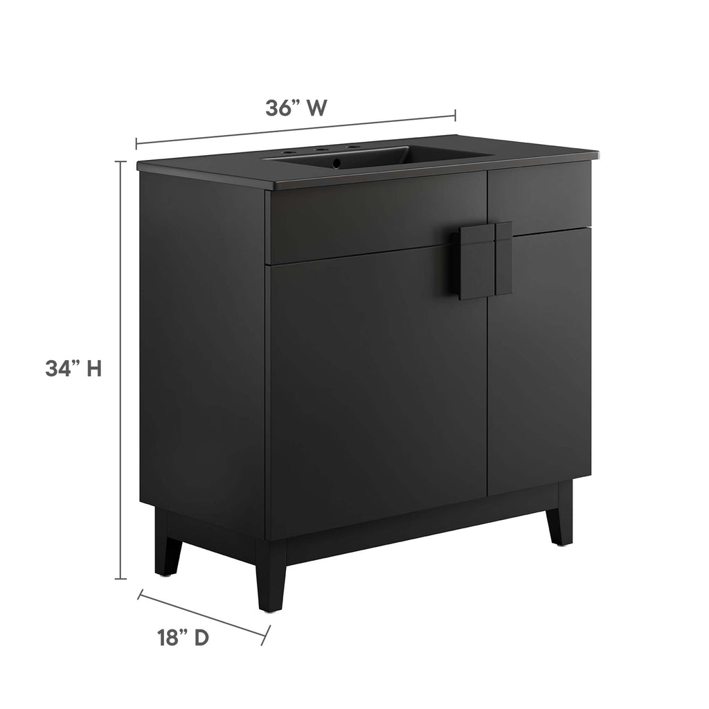 Miles Bathroom Vanity by Modway