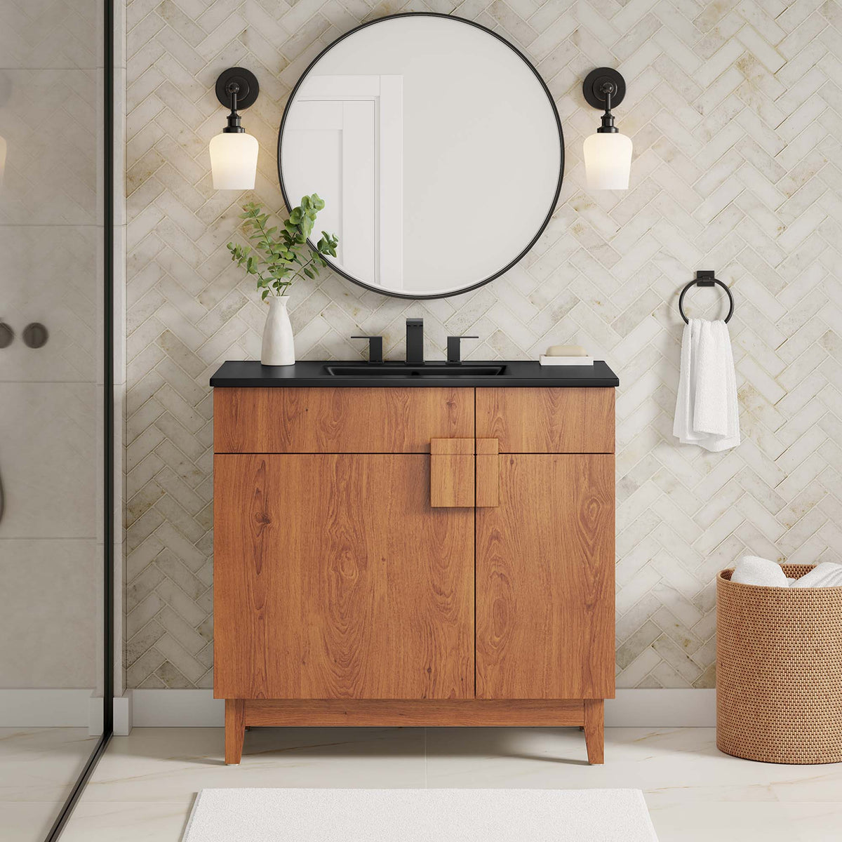 Miles Bathroom Vanity by Modway