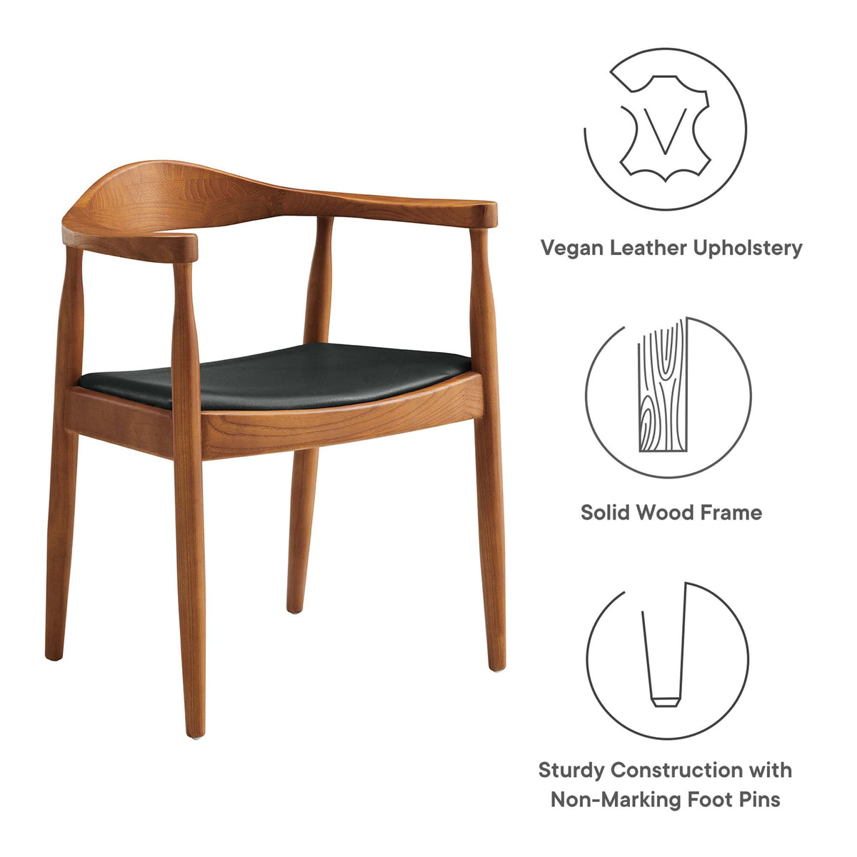Presidential Dining Armchair by Modway