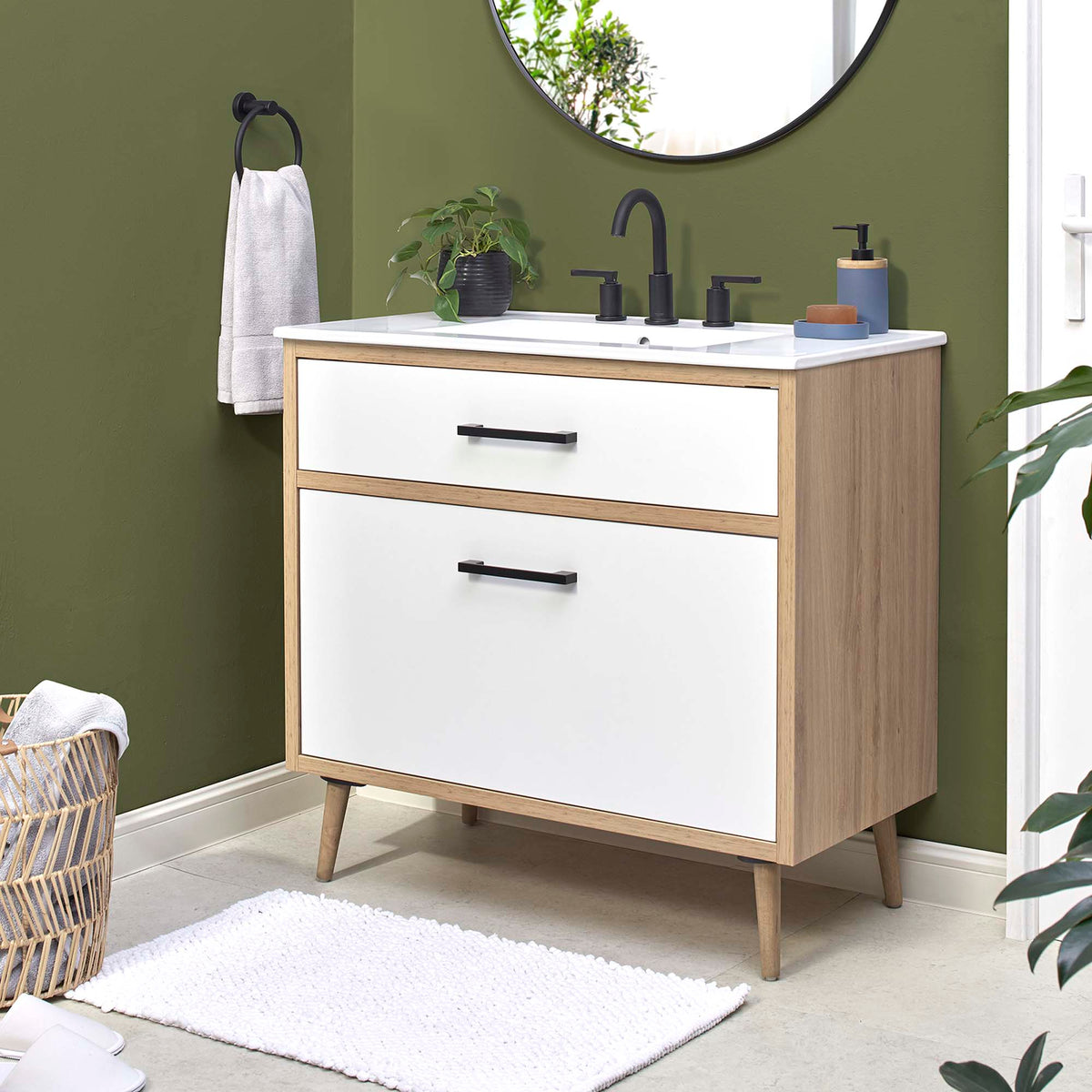 Maverick Bathroom Vanity by Modway
