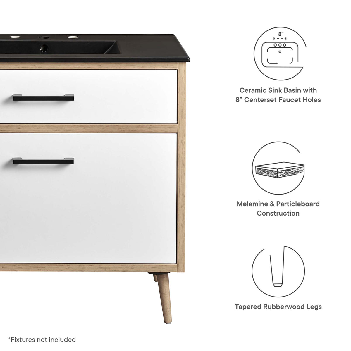 Maverick Bathroom Vanity by Modway