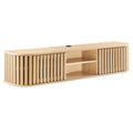 Fortitude 63" Wall-Mounted TV Stand by Modway