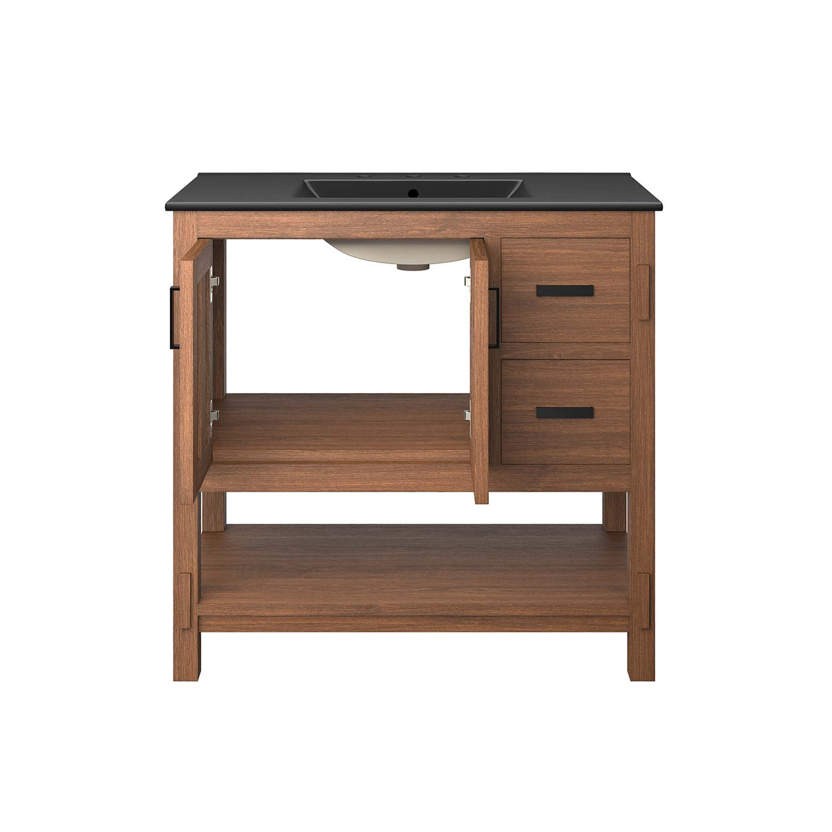 Ashlyn 36" Wood Bathroom Vanity by Modway