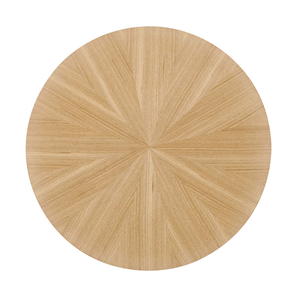 Crossroads 24" Round Wood Side Table by Modway