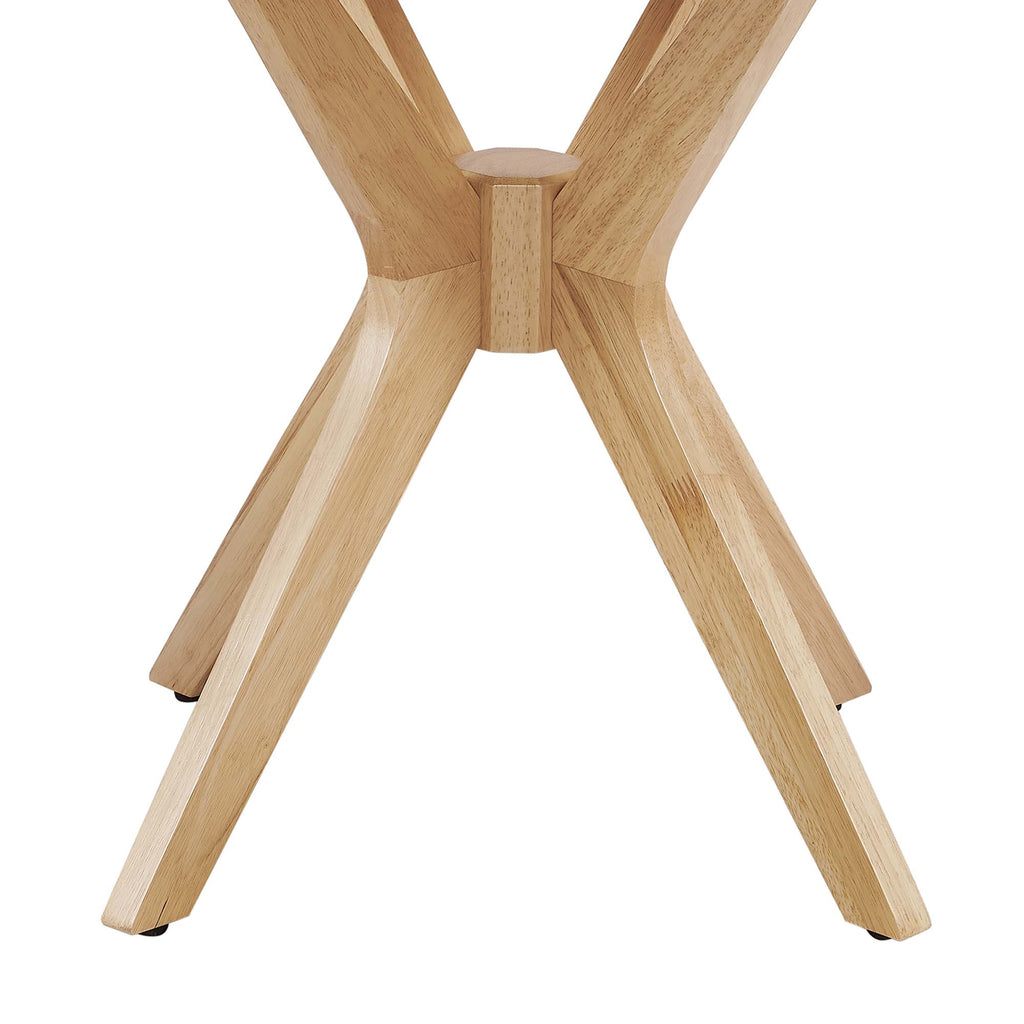 Crossroads 24" Round Wood Side Table by Modway