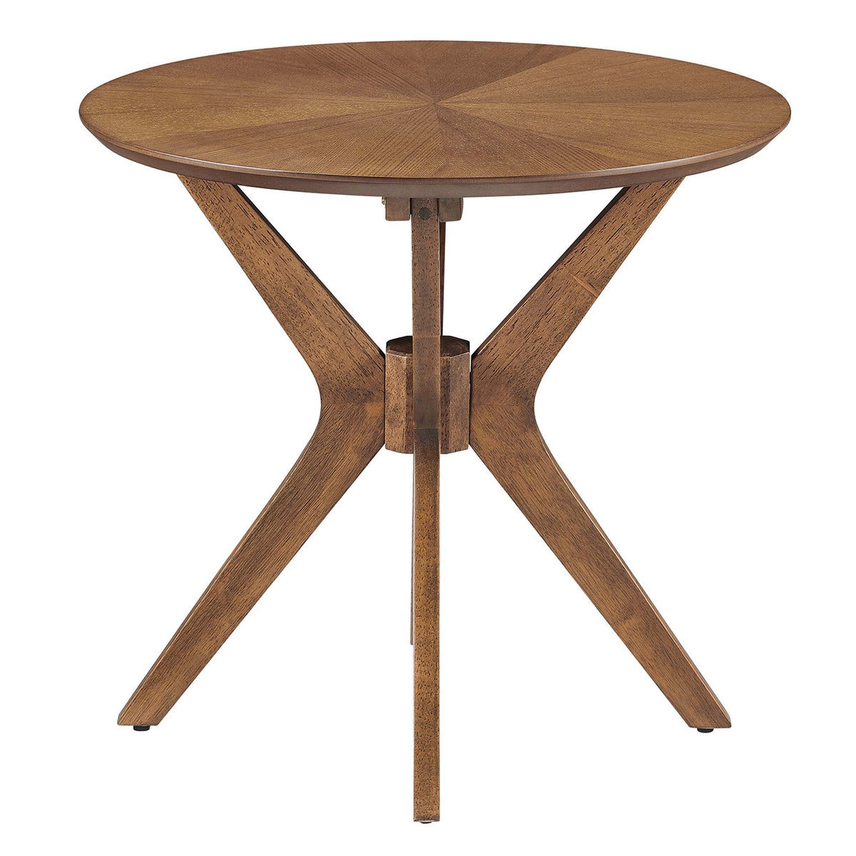 Crossroads 24" Round Wood Side Table by Modway