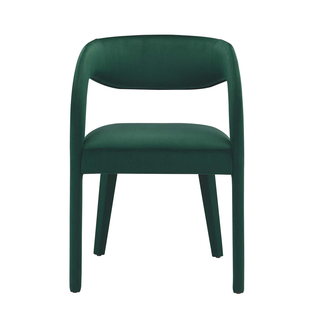 Pinnacle Performance Velvet Dining Chair Set of 2 by Modway