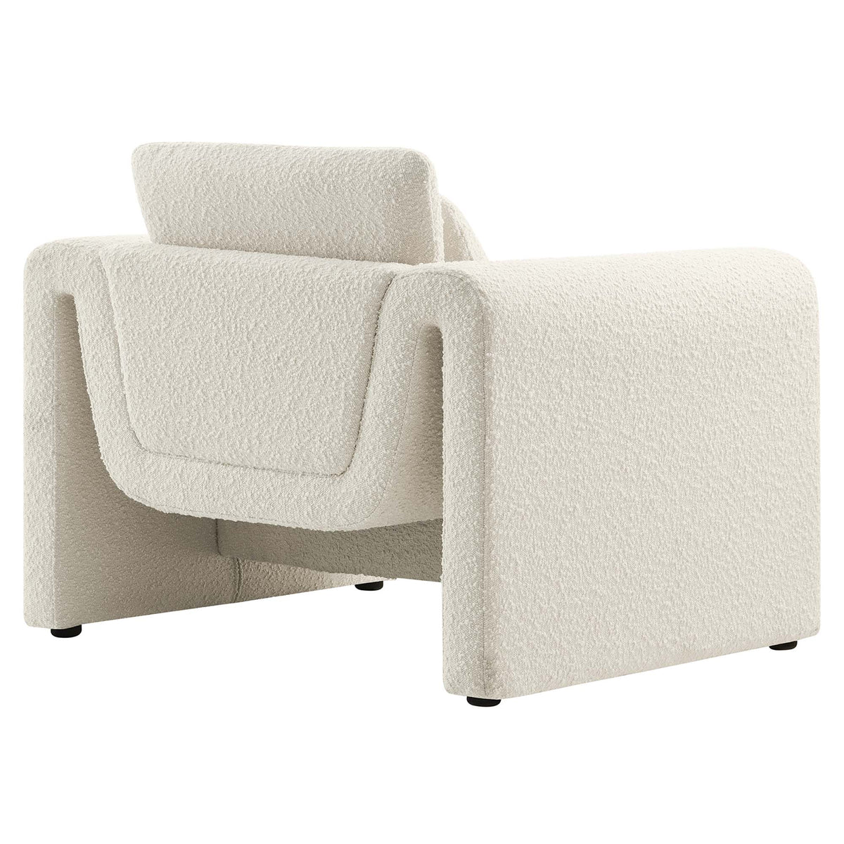 Waverly Boucle Upholstered Armchair by Modway