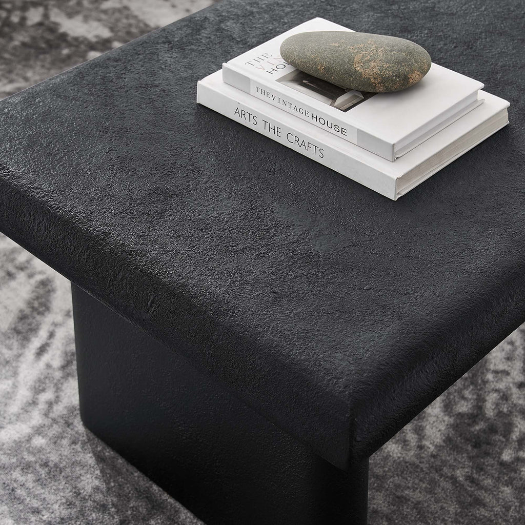 Relic Concrete Textured Coffee Table by Modway