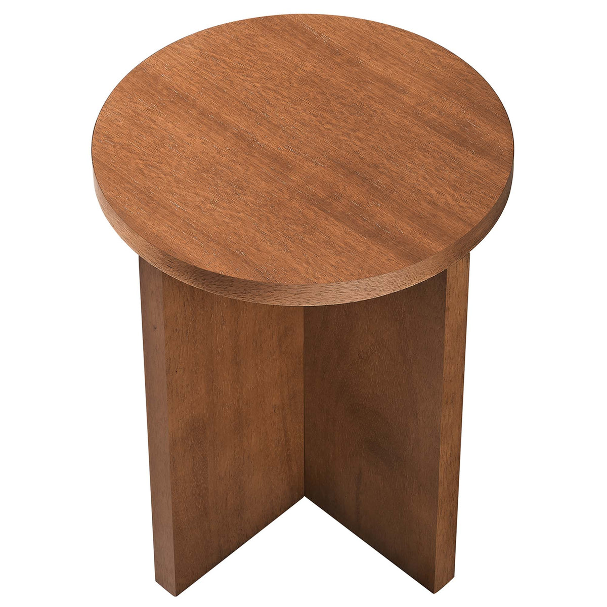 Silas Round Wood Side Table by Modway