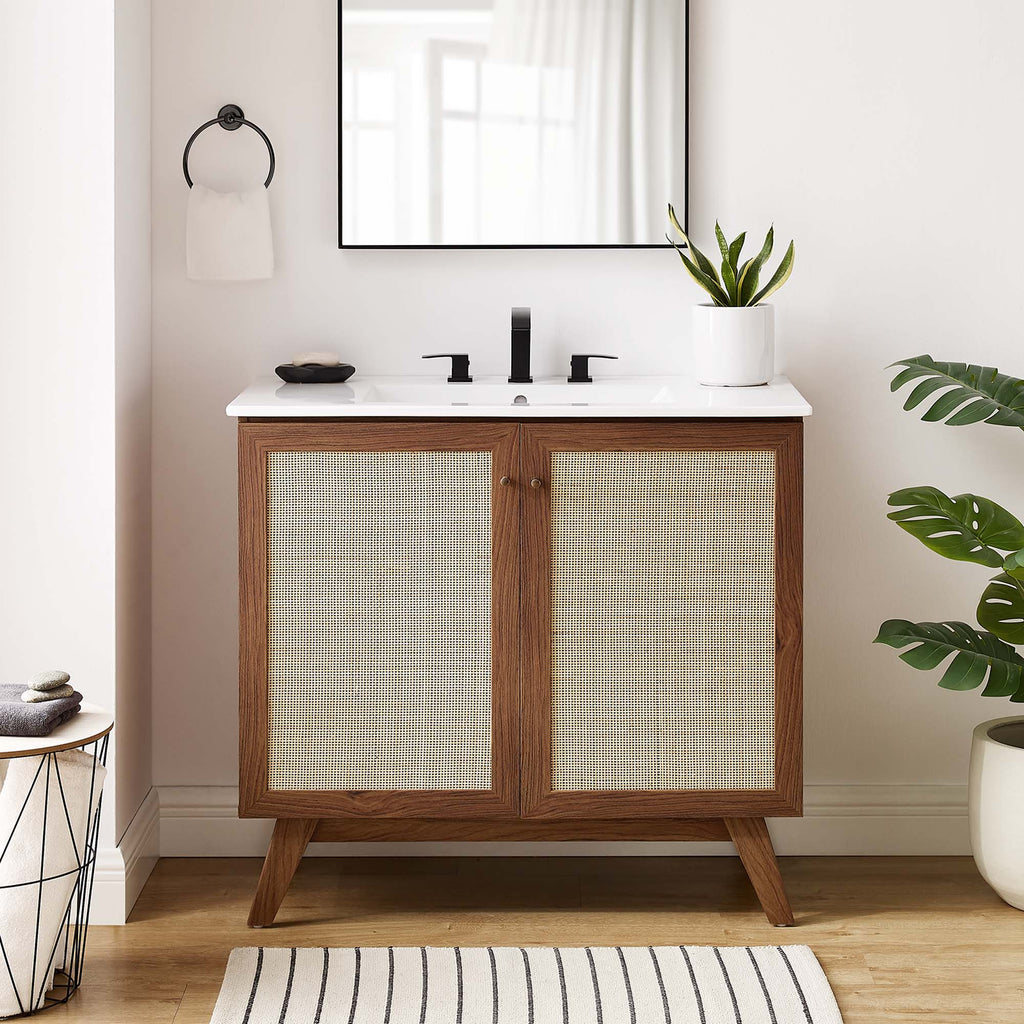Soma Bathroom Vanity Cabinet (Sink Basin Not Included) by Modway