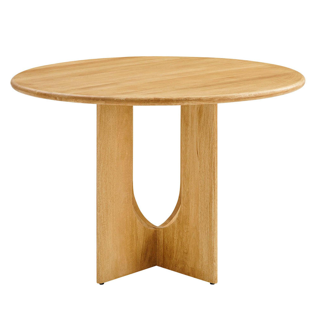 Rivian Round 48" Wood Dining Table by Modway