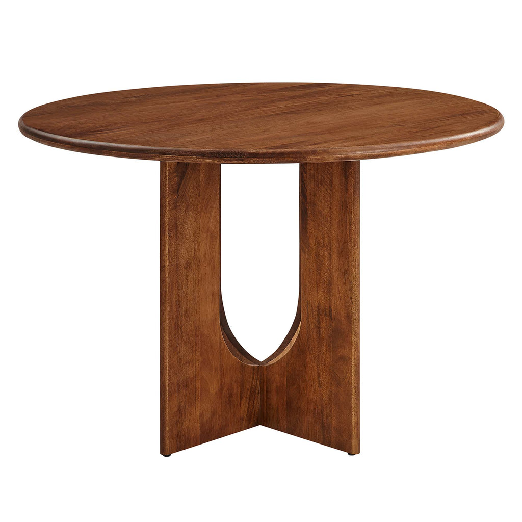 Rivian Round 48" Wood Dining Table by Modway