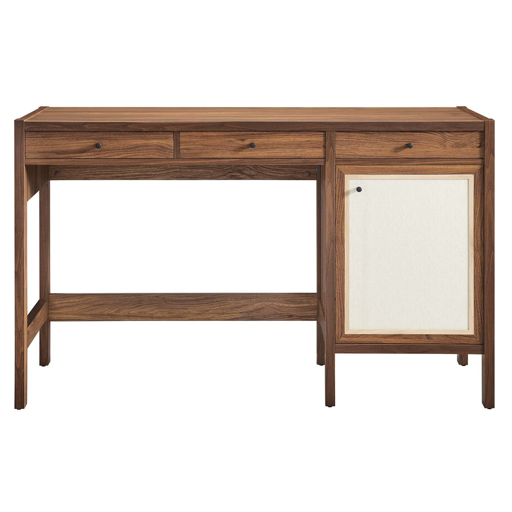 Capri Wood Grain Office Desk by Modway