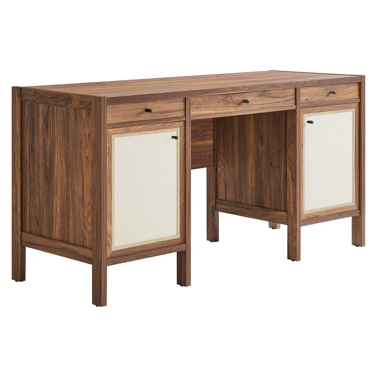 Capri Wood Grain Office Desk by Modway