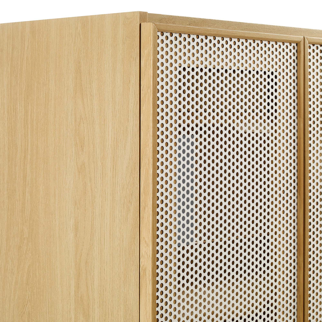 Calla Perforated Metal Bathroom Vanity Cabinet (Sink Basin Not Included) by Modway