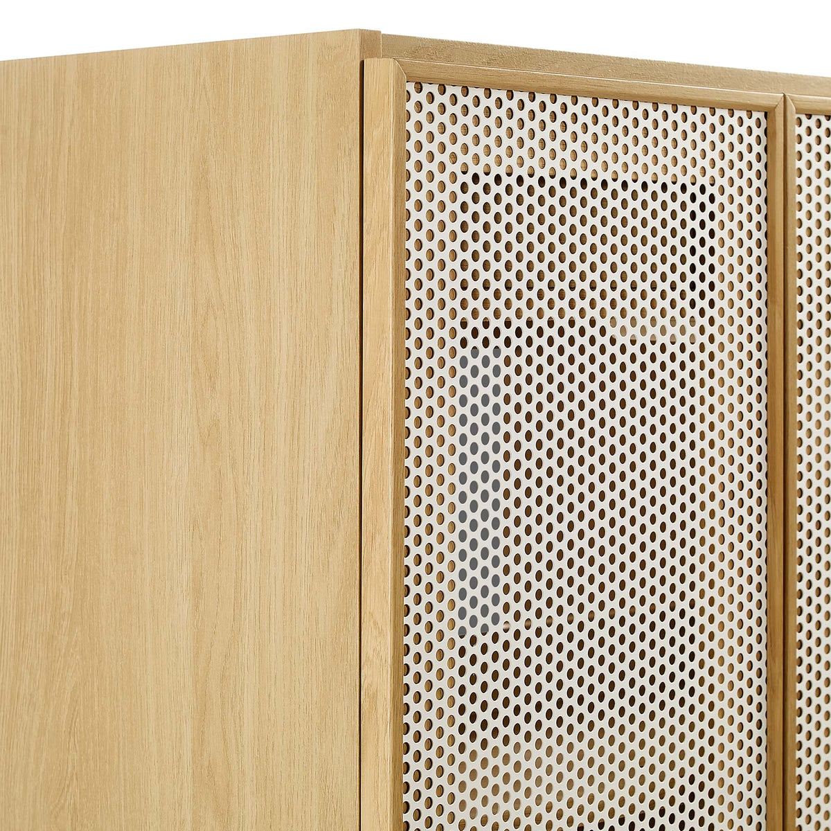 Calla Perforated Metal Bathroom Vanity Cabinet (Sink Basin Not Included) by Modway