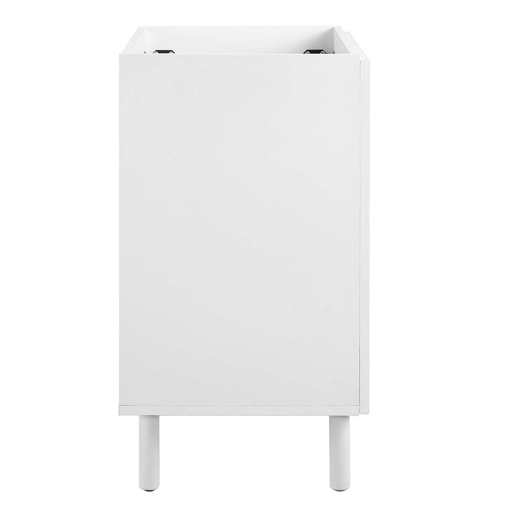 Calla Perforated Metal Bathroom Vanity Cabinet (Sink Basin Not Included) by Modway