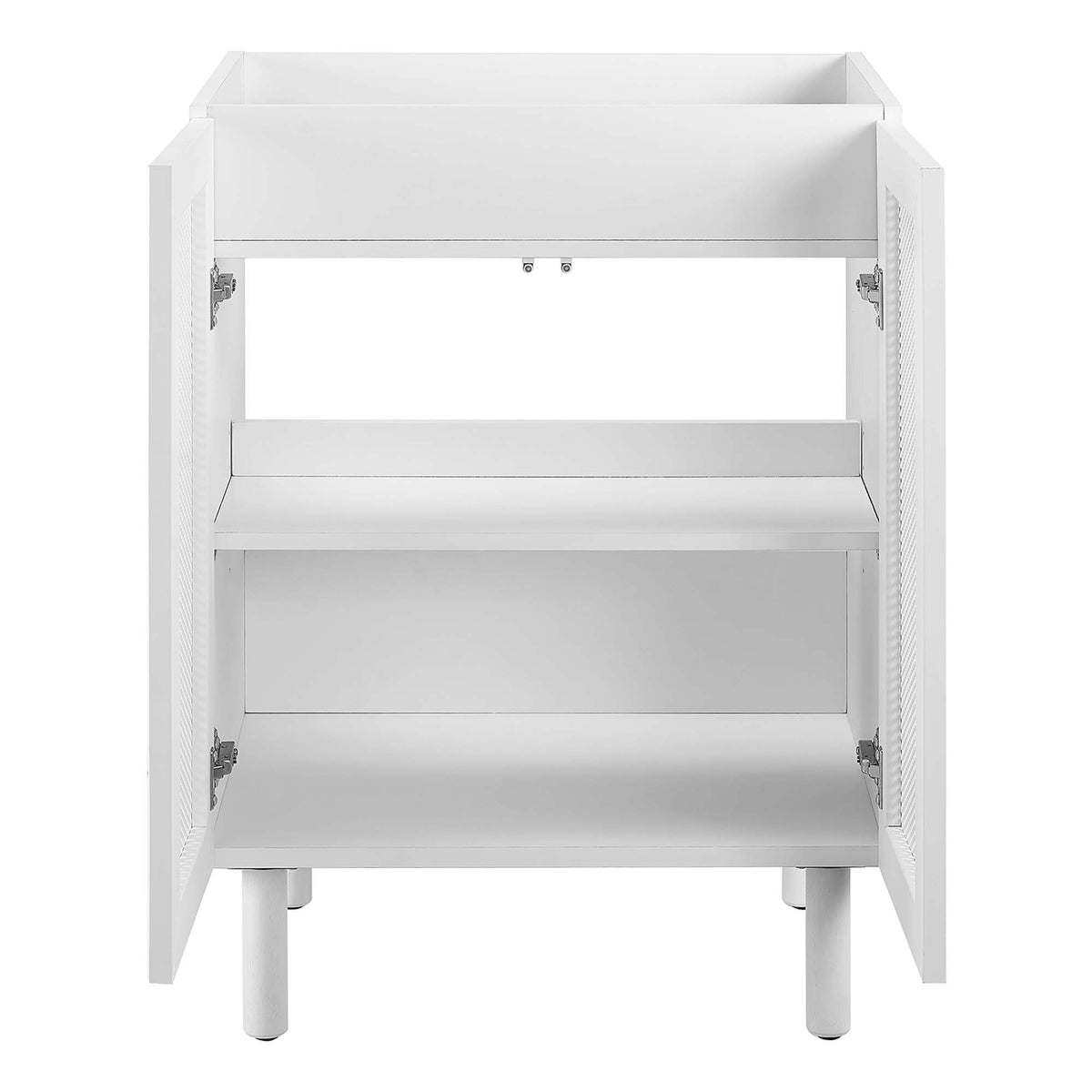Calla Perforated Metal Bathroom Vanity Cabinet (Sink Basin Not Included) by Modway