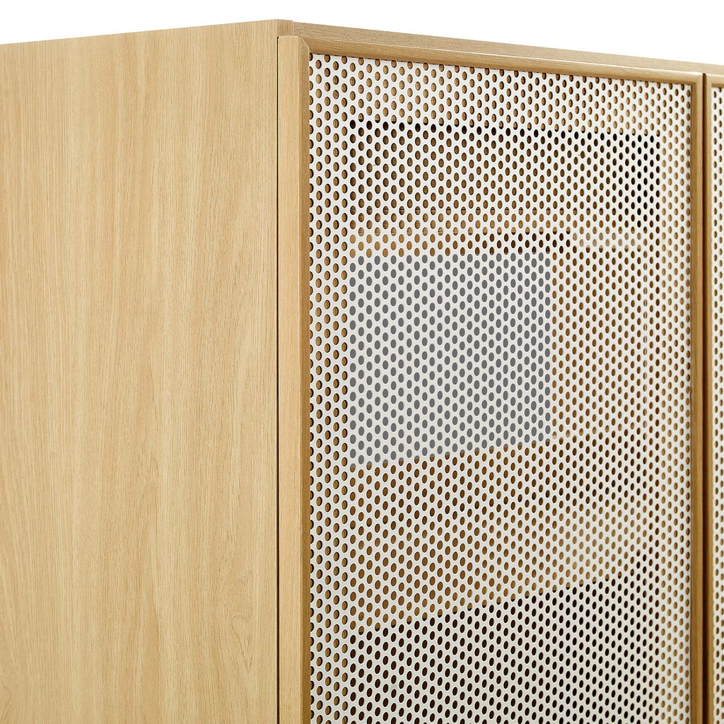 Calla Perforated Metal Bathroom Vanity Cabinet (Sink Basin Not Included) by Modway