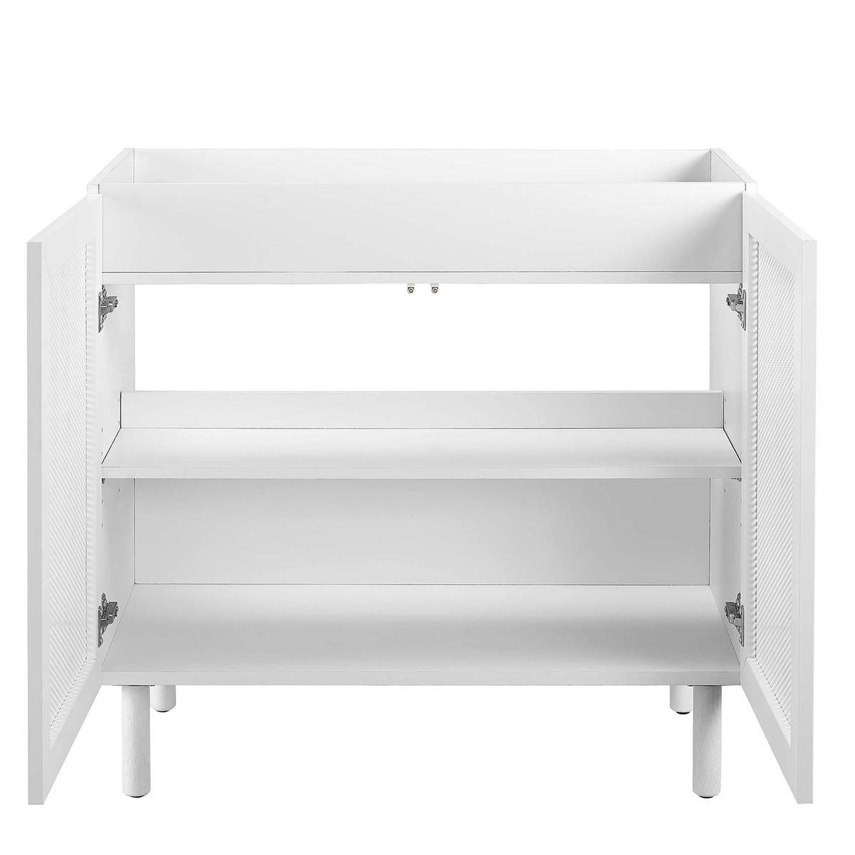 Calla Perforated Metal Bathroom Vanity Cabinet (Sink Basin Not Included) by Modway