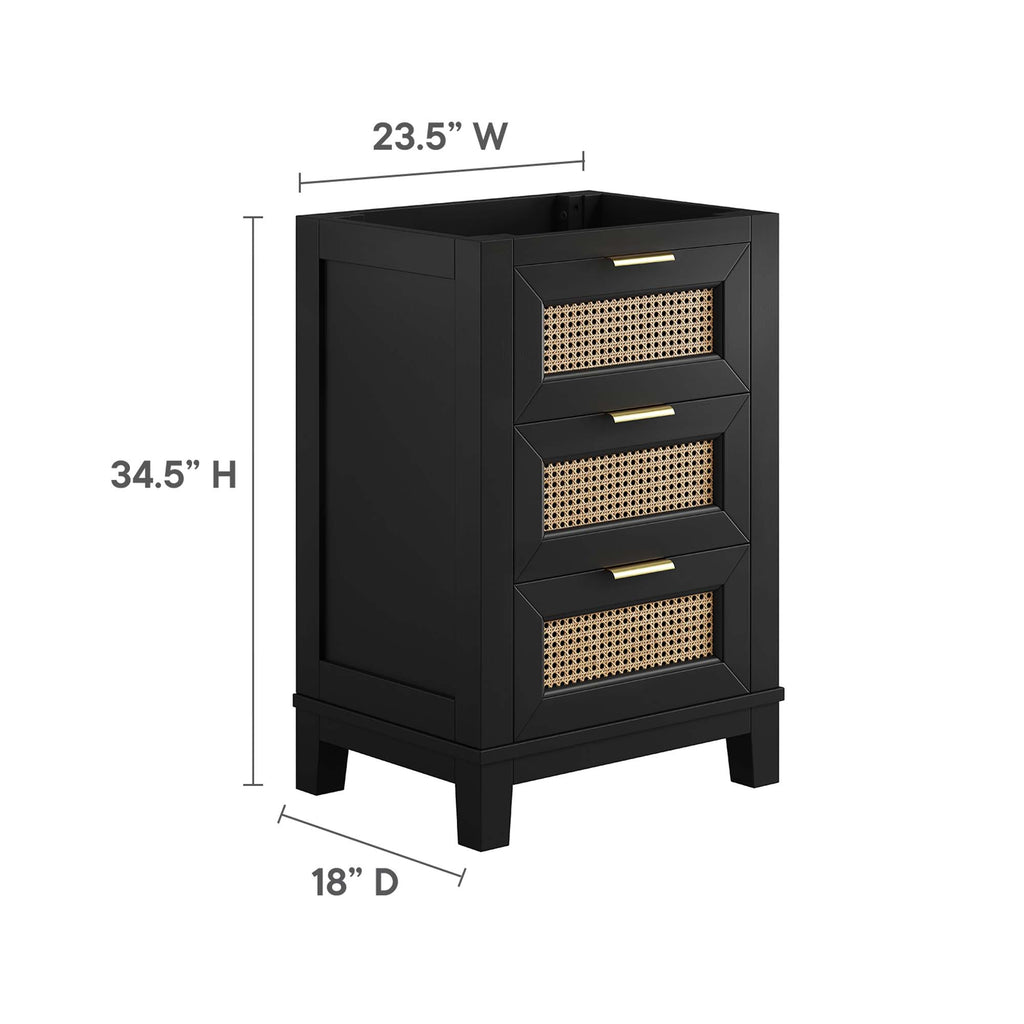 Dixie Solid Wood Bathroom Vanity Cabinet (Sink Basin Not Included) by Modway