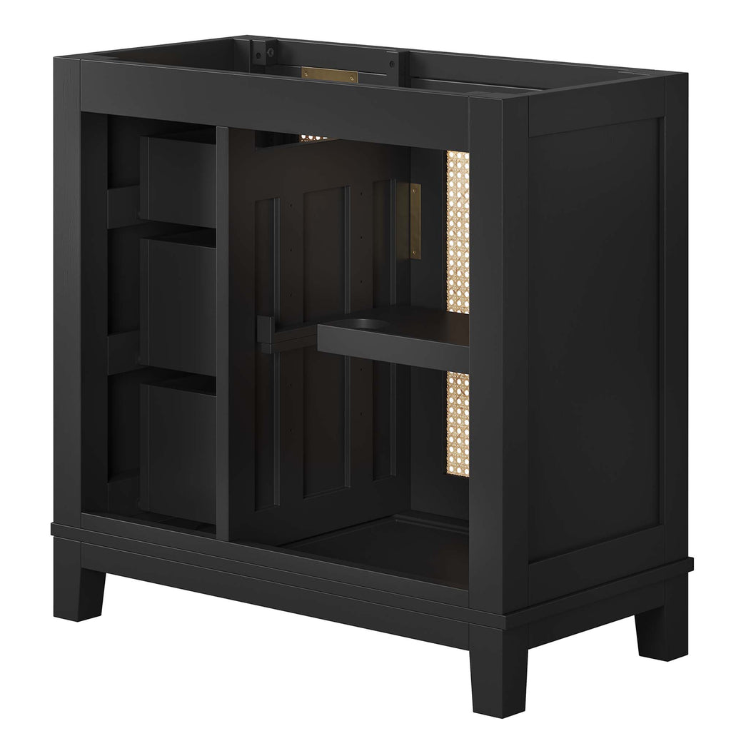 Dixie Solid Wood Bathroom Vanity Cabinet (Sink Basin Not Included) by Modway