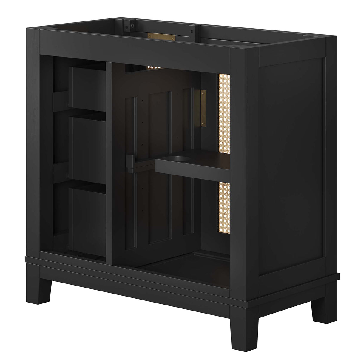 Dixie Solid Wood Bathroom Vanity Cabinet (Sink Basin Not Included) by Modway