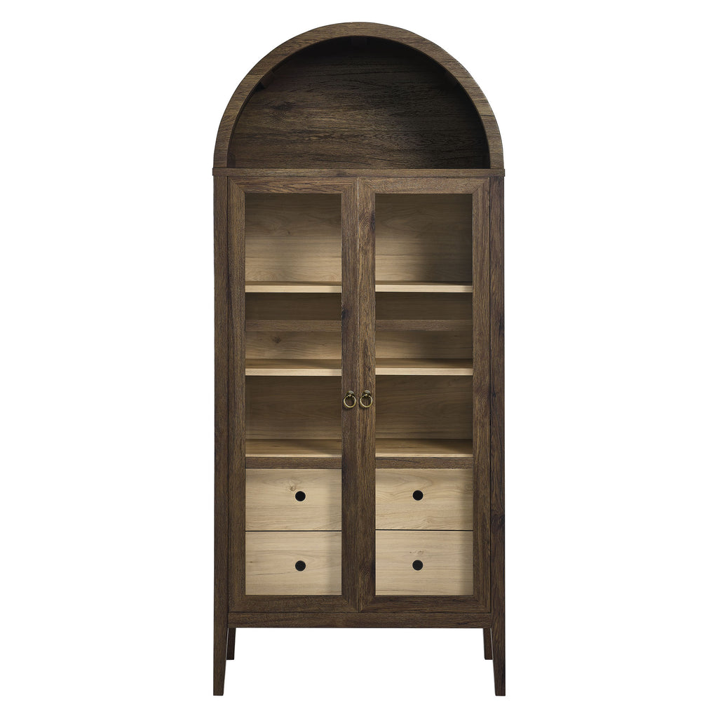 Nolan Tall Arched Storage Display Cabinet by Modway