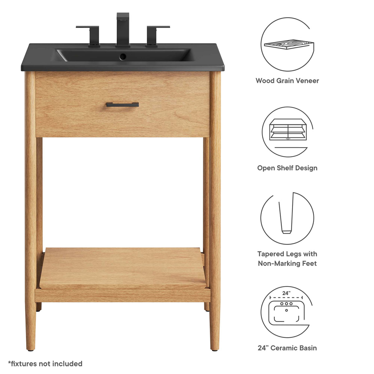 Zaire Bathroom Vanity by Modway