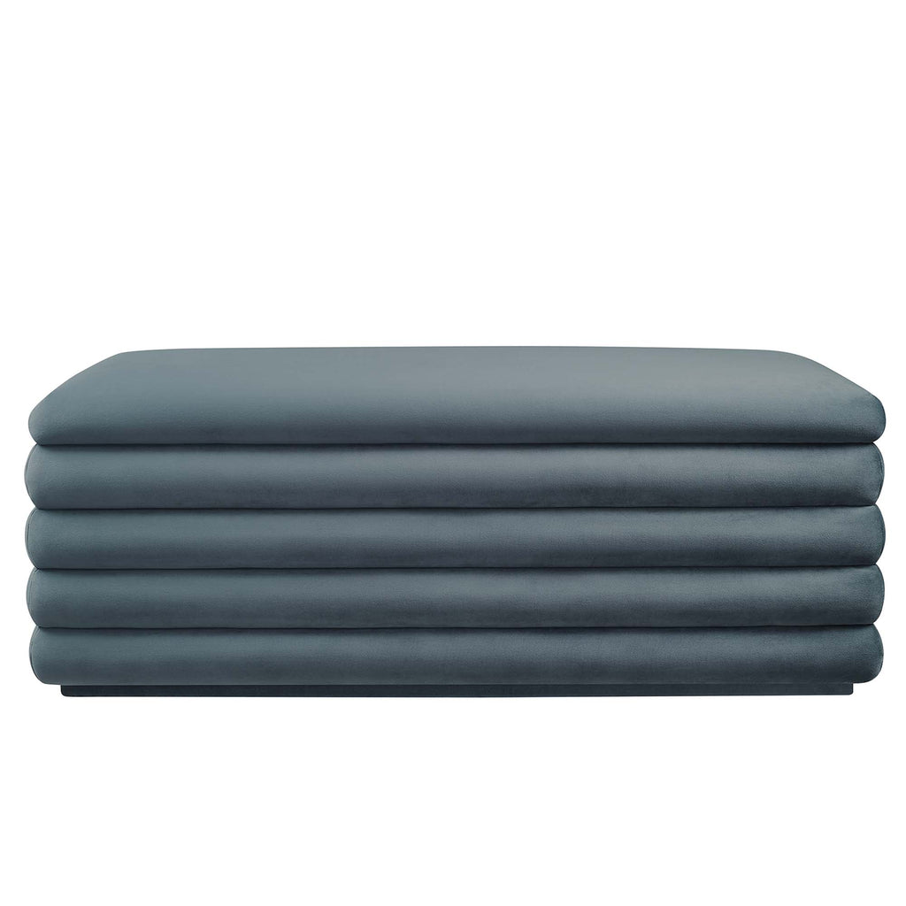 Mezzo Upholstered Performance Velvet Storage Bench by Modway