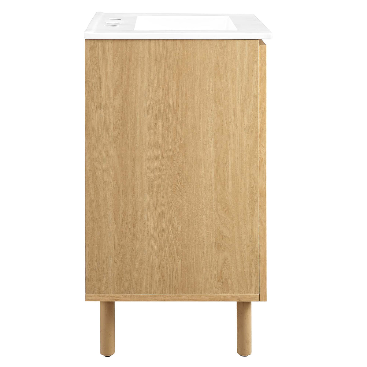 Calla Perforated Metal Bathroom Vanity by Modway