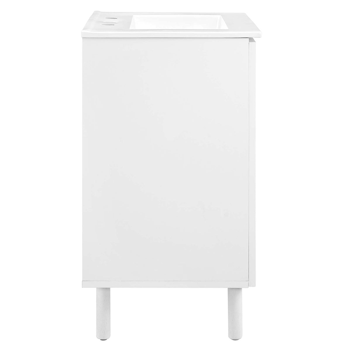 Calla Perforated Metal Bathroom Vanity by Modway