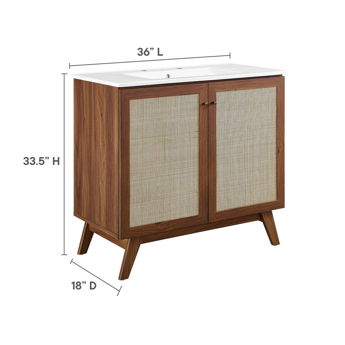 Soma Bathroom Vanity by Modway
