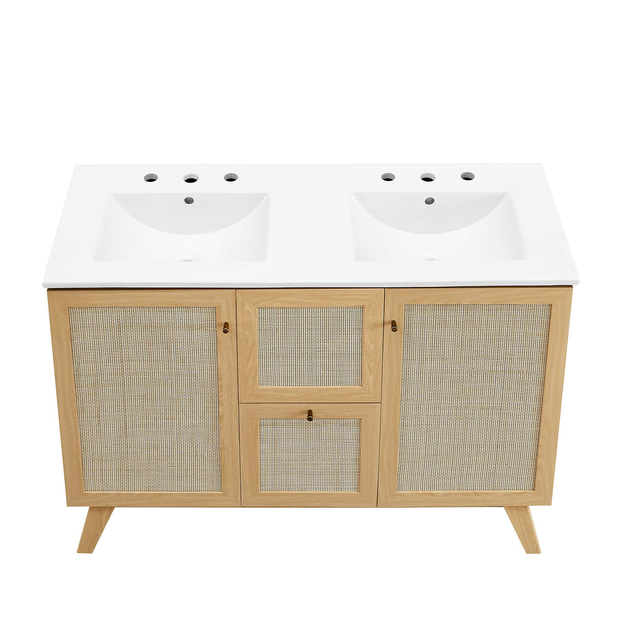 Soma 48" Double Sink Bathroom Vanity by Modway